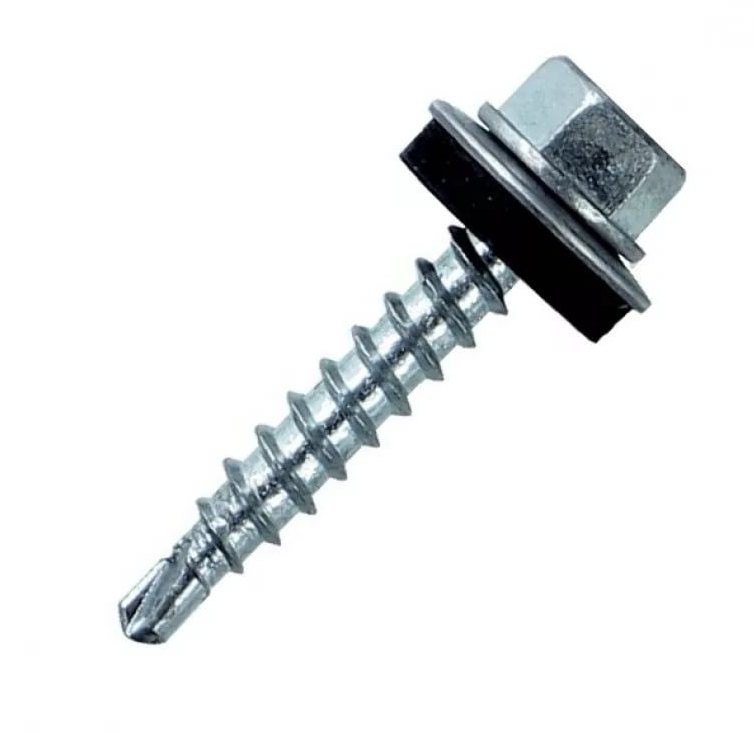Саморез 5,5*25 кровельный сверло, цинк, 1 шт. купить в Екатеринбурге ...