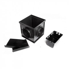 Дождеприемник 300х300 пластиковый AQUASTOK 4330V в сборе без решетки