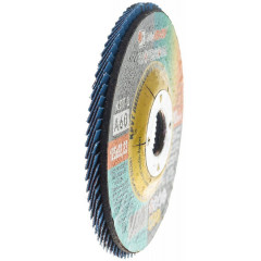 Круг шлифовальный лепестковый, 125*22мм, Р60, Луга