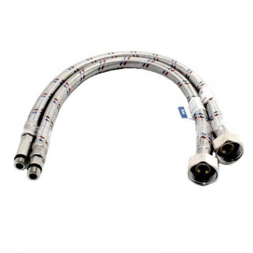 Гибкая подводка для смесителя, 100см 2шт