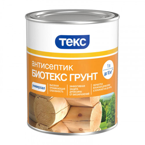 Антисептик Текс Биотекс Грунт Универсал бесцветный 1л