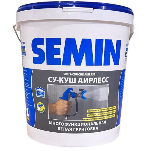 Грунтовка Semin Sous-Couche Airless (синяя крышка), 22кг