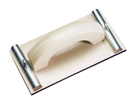 Терка с зажимом 225х105мм (неопреновая накладка) для абразивной сетки