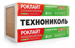 Каменная вата Технониколь Роклайт 35кг/м3 1200x600х50мм 8 шт. 5,76м2 (0,288м3)