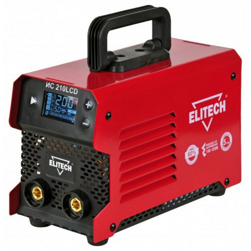Сварочный аппарат инверторный Elitech ИС 210LCD