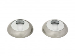 Накладка под ключевой цилиндр FZ S SN ET, круглая, матовый никель, Фабрика замков