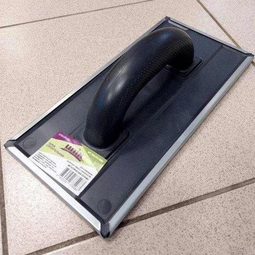 Терка строительная 270х130 шлифовальная, металлическая основа UNIK