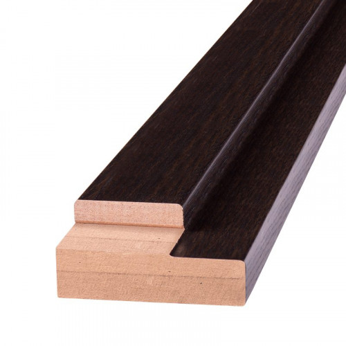 Дверной порог из экошпона 28х70х1000мм Венге без притвора Олови