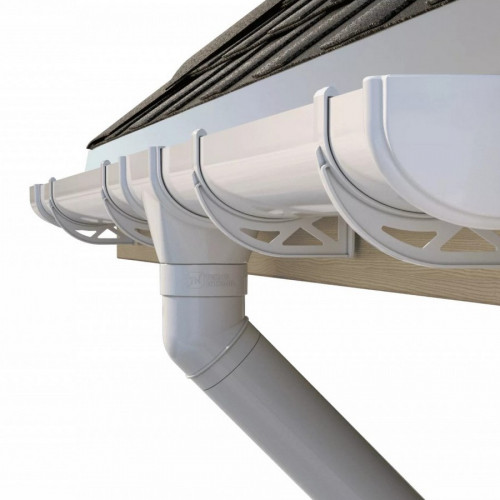 Воронка желоба ПВХ, Белый Оптима Технониколь 054346