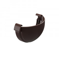 Заглушка желоба, шоколад Дёке LUX