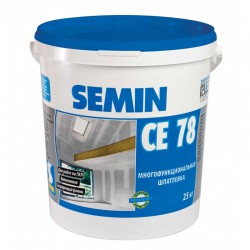Шпатлевка SEMIN CE78 универсальная (синяя крышка) 25кг