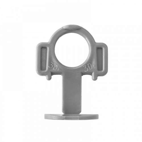 Зажим система выравнивания плитки 2мм 3D серый Krestiki Strong 100шт.