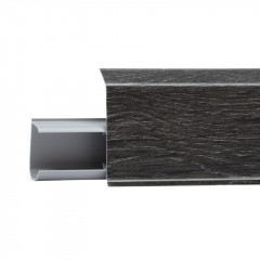 Плинтус Winart Quadro 55, 542 Вирджиния, 2,2м со съемной панелью