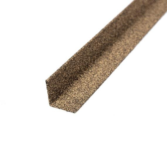 Фасадная плитка Hauberk уголок металлический внутренний песчаный 50х50х1250мм