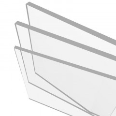 Оргстекло (акрил) 1025х1525х4мм (прозрачный) Kiwi Полигаль