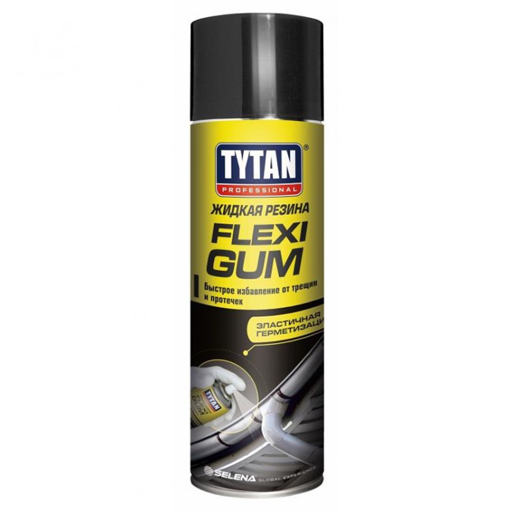 Жидкая резина Tytan Flexi Gum, черный, 400 мл