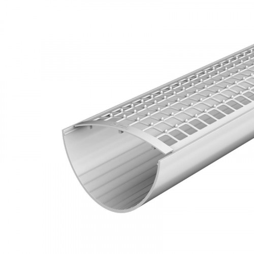 Решетка желоба ПВХ 0,6м, белая Технониколь 386161
