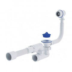Сифон для ванны с выпуском и переливом 1 1/2х40 Варяг С6255 Ани Пласт