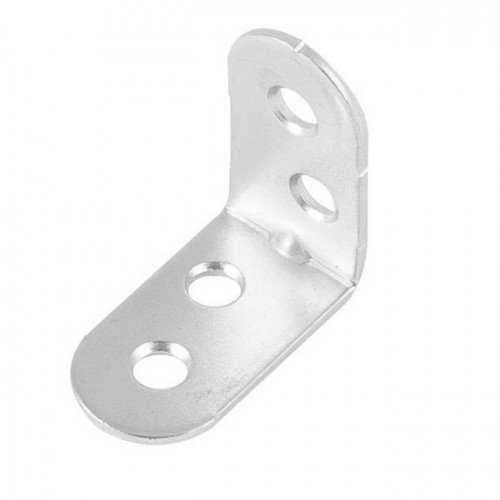 Уголок мебельный (кронштейн) 20х20мм оцинкованный