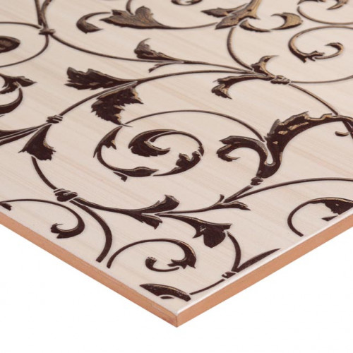 Плитка Декор 400*250мм Дания бежевый Нефрит