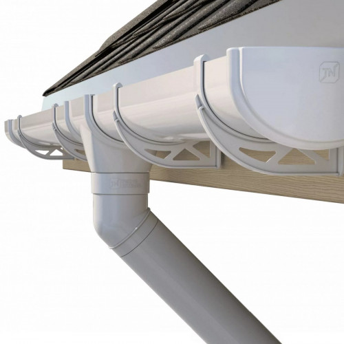 Кронштейн желоба металл, Белый Оптима Технониколь 061824