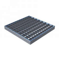 Решетка для дождеприемника стальная ячеистая 280х280мм, 3320 Standartpark