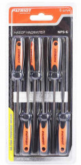 Набор надфилей 6 предметов, 140мм NFS-6 Patriot 350004440