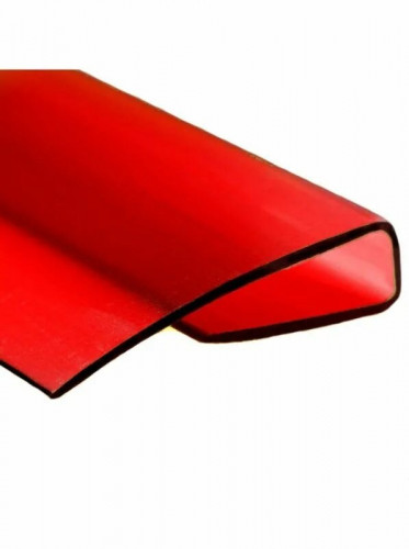 Профиль торцевой UP 8мм Красный L=2,1м