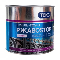 Эмаль-грунт Текс 3в1 РжавоSTOP Профи зеленый 2 кг