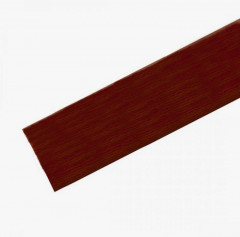 Стык с дюбелем разноуровневый 30х900мм Вишня Деревенская алюминиевый Русский профиль