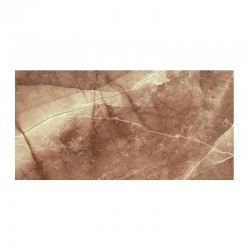 Плитка настенная 400х200х7,5мм Альберо коричневая глянцевая Kerabel, 16шт/1,28м2/уп