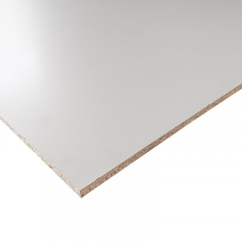 ЛДСП 16мм 2440х1830 Белая Скандинавская гладкая влагостойкая 9003/SM НевЛаминат