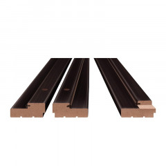 Коробка из экошпона с притвором М9 850х32х80мм Венге Олови