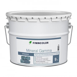 Краска фасадная Finncolor Mineral Gamma матовая, База С, 9л