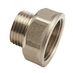 Переходник латунный 1/2"-1/2" наружная/внутренняя резьба Aqualink 02684