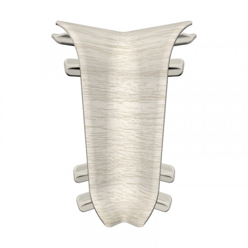 Угол внутренний Ideal Комфорт 55 (252 ясень белый), 2 шт