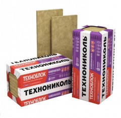 Теплоизоляция Техноблок Стандарт 45кг/м3 (50*600*1200) 8шт. 5,76м2 (0,288 м3) Технониколь