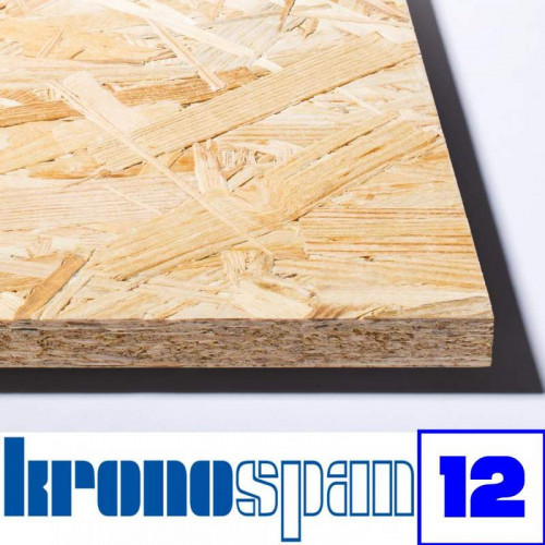 Плита ОСБ 12мм 2440х1220 OSB-3 Kronobuild (Кроношпан)