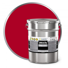 Эмаль НЦ-132 Красный 17 кг Лакра