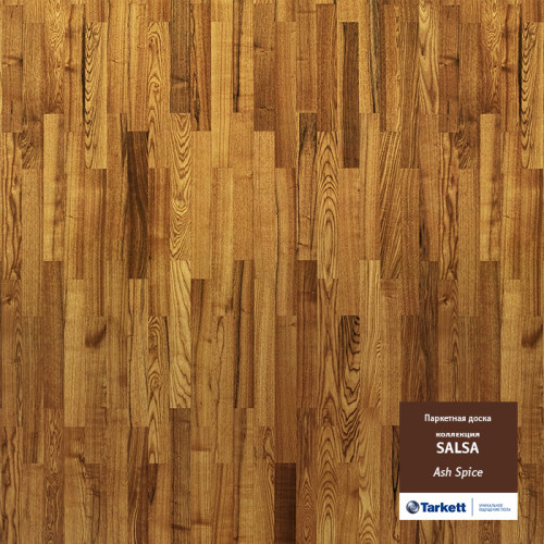 Паркетная доска Tarkett Salsa Ясень Мускатный T-Lock (2283*194*14мм)