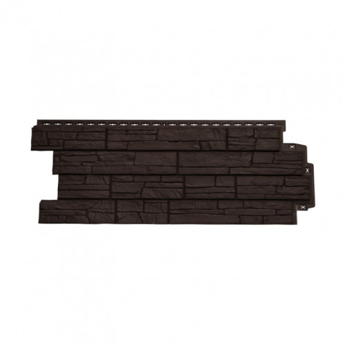 Фасадная панель Сланец Коричневый 395х975мм (0,385м2) Grand Line