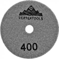 Диск шлифовальный по мрамору 100х3мм Р400 сухое Vertextools 13-100-400