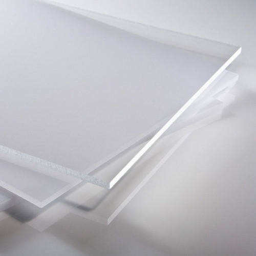 Полистирол прозрачный 2мм 500х1000мм интерьерный GPPS Plazgal Полигаль
