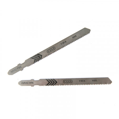 Пилки для лобзика по пластику T101A, 100мм, шаг 1,8мм, 2шт Patriot 814010007