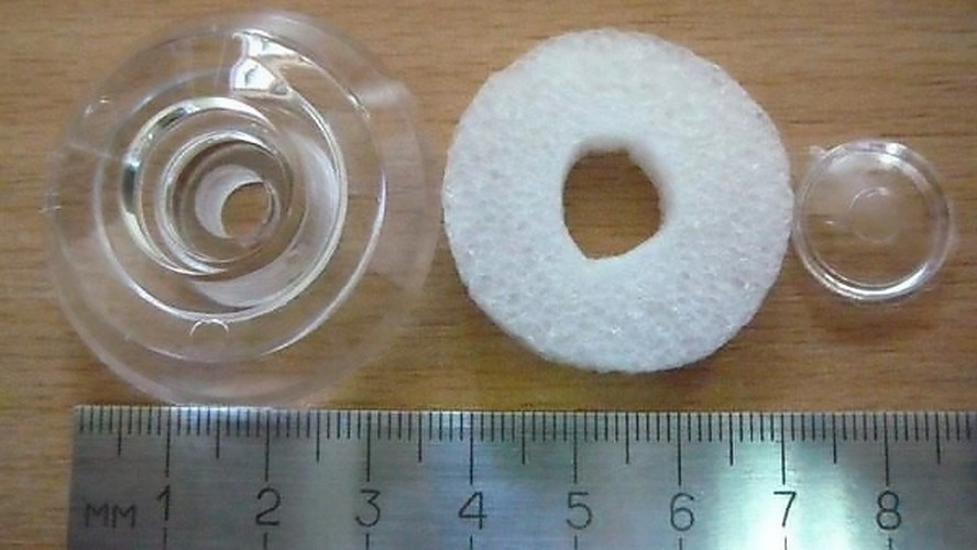 Термошайба универсальная 38мм с уплотнителем Прозрачная Полигаль 25шт.