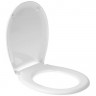 Сиденье для унитаза, микролифт, белое 473х350мм Уклад СУ 64.06.80