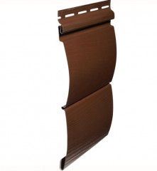 Сайдинг виниловый BlockHouse Extra Color 3660*232мм (0,85м2) Могано, FineBer