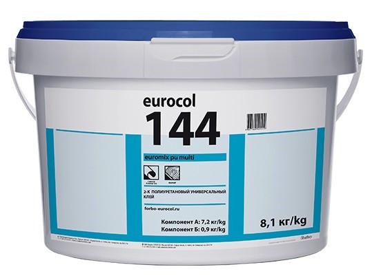Клей Forbo Eurocol 144 Euromix PU Multi 2-компонентный, 8,1кг