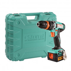 Дрель-шуруповерт аккумуляторная 14В, 2х2 Ач, 1500 об/мин Li-lon Sturm CD3614T