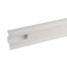 Плинтус Wimar 58, 834 Белый матовый 2,5м. с кабель-каналом